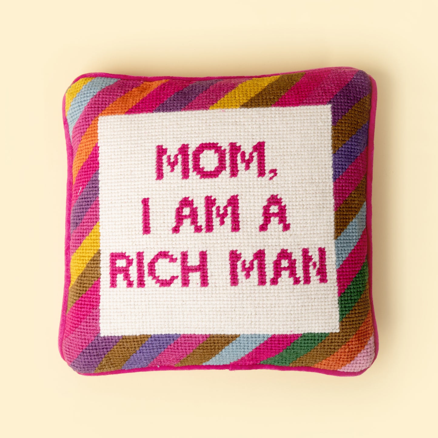 Cher Knows Best Needlepoint Pillow