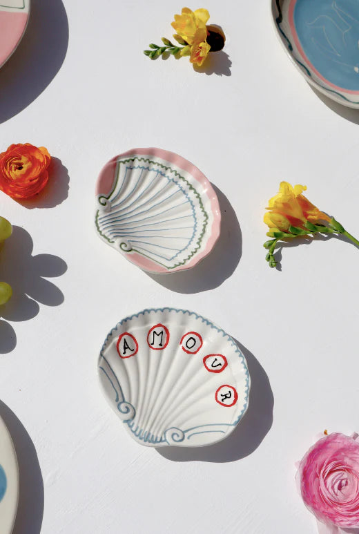 Amour Shell Dish Set