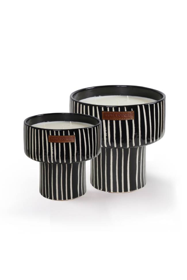 Coupe Zebre Candle