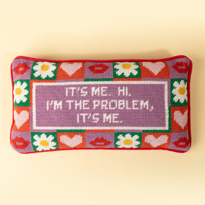 It's Me Needlepoint Pillow