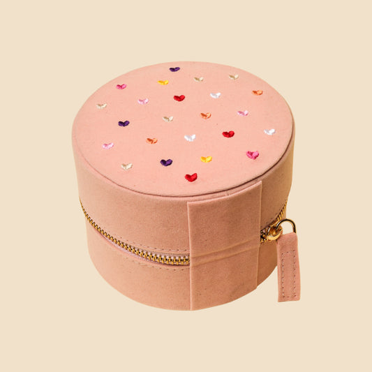 Travel Jewelry Box - Pink